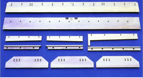 製本紙工業用刃